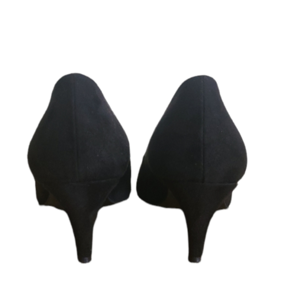 Habi black  kitten heels size 7 1/2 - Picture 3 of 9